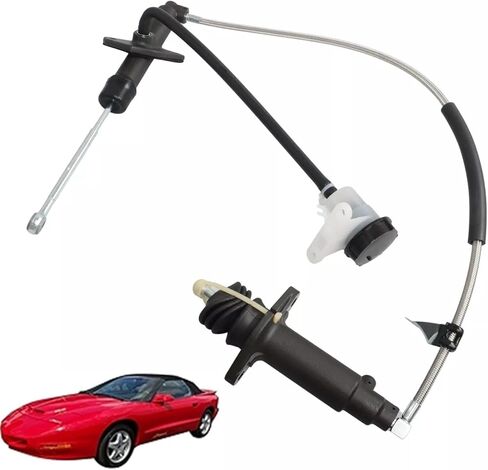 BestParts Pre-Fluid Clutch Master & Slave Cylinder Assembly Compatible with Pontiac Firebird 1993-1995; Chevrolet Camaro 1993-1997 3.8L V6 & 5.7L V8 Replace CRS031 PF9074 in Saudi Arabia