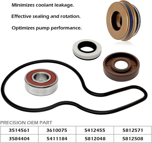 Water Pump Seal Bearing Rebuild Kit for Polaris Sportsman 800 700 600 MV7 RZR 800 700 Frontier Touring Classic 2003-2017 in Saudi Arabia