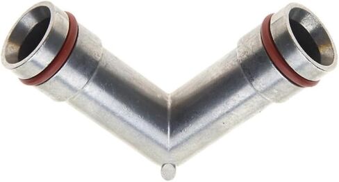 KarParts360 For Pontiac Grand Prix 1997-2008 Heater Inlet Hose Elbow Upper | Aluminum | 22MM End 1 Outside Diameter | Replacement For 19310305 in Saudi Arabia
