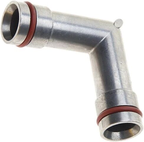 KarParts360 For Pontiac Grand Prix 1997-2008 Heater Inlet Hose Elbow Upper | Aluminum | 22MM End 1 Outside Diameter | Replacement For 19310305 in Saudi Arabia