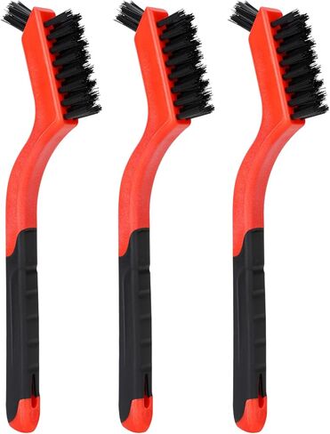 6pcs Nylon Brushes for Cleaning, Small Cleaning Brushes for Tight Spaces, Car Detailing Brush Set for Cleaning Dust in Holes in Saudi Arabia