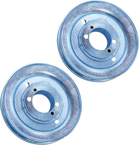 Caltric 48in Spindle Pulley Compatible with Scag Cheetah SCZ48V-23 SCZ48V-25 SCZ48V-691FX STC48V-25 / SCZ52V-28 SMVR-52V SCZ52V-730FX STC52A-21KA in Saudi Arabia
