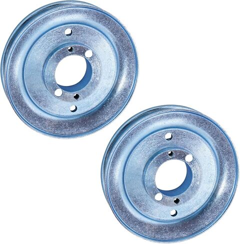 Caltric 48in Spindle Pulley Compatible with Scag Cheetah SCZ48V-23 SCZ48V-25 SCZ48V-691FX STC48V-25 / SCZ52V-28 SMVR-52V SCZ52V-730FX STC52A-21KA in Saudi Arabia