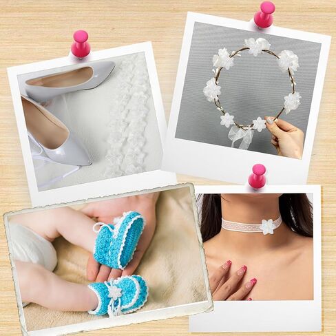 2 ياردة الدانتيل الأبيض اللؤلؤ الشريط الأبيض زهرة الدانتيل اللؤلؤ تقليم المطرزة الخياطة زين 3D الزهور خياطة على بقع النسيج زين خليط DIY بها بنفسك الخياطة الحرف فستان الزفاف ديكور المنزل in Kuwait