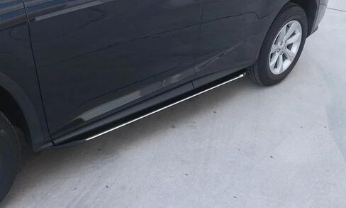 2PCS Running Boards for Lexus RX 350 450h 2016-2020 Black Side Steps Complete Kit Car Nerf Bar New Upgrade Black Panel with Anti-Slip Particles(for Dedicated Vehicles only) in Saudi Arabia