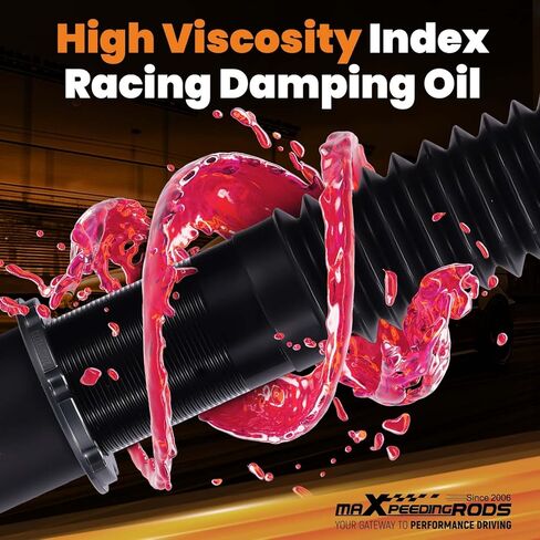 maXpeedingrods Coilover for Dodge Charger RWD 2011-2022, for Chrysler 300 RWD 2011-2023, 24 Levels Damper Adjustable Coilovers Suspension Kit, Height Adjustable Lowering Kit, T7 Upgrade Racing Struts in Saudi Arabia