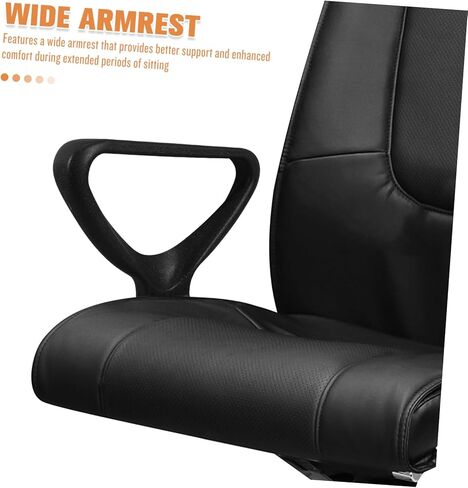 Artibetter 2pcs Ergonomic Office Chair Armrests Replacement Arms for Office Executive Gaming Chairs Back Support Wide Armrest in Saudi Arabia