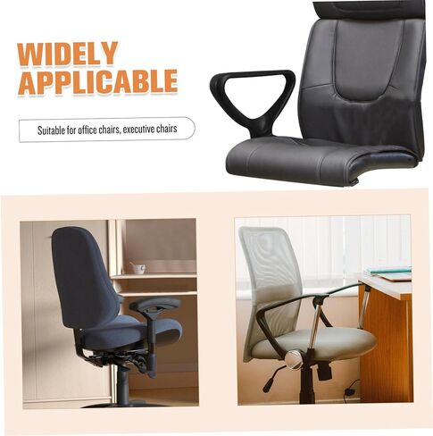 Veemoon 2pcs Ergonomic Office Chair Arm Rest Replacement Sturdy Armrests for Gaming Executive Chairs Easy Installation Enhanced Support Office Parts in Saudi Arabia