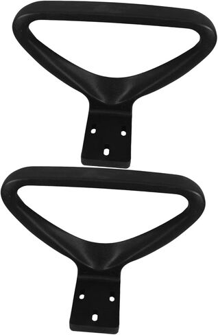 Veemoon 2pcs Ergonomic Office Chair Armrests Replacement Parts Wide Armrest Design for Comfort Support Easy Installation in Saudi Arabia