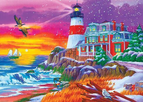 1000 Pieces Jigsaw Puzzles for Adults - Difficult Puzzles for Adults Challenging - Woodland Caravan Camping in Saudi Arabia