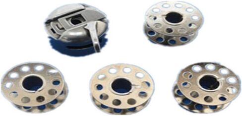 Durable Sewing Machine Bobbin Case with 4 Bobbins Compatible with Household Sewing Machines for Seamstresses Efficient Bobbin Storage Solution in Saudi Arabia