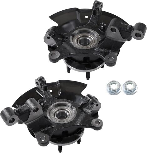 labwork Front Driver and Passenger Side Wheel Hub Bearing Steering Knuckle Assembly Replacement for Ford Edge 2011 2012 2013 2014 686-264 686-265 in Saudi Arabia