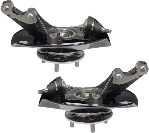 2PCS Front Left&Right Steering Knuckle & Wheel Bearing Hub Assembly For 2003-2005 HONDA CIVIC（ L4 1.7L Only）698494 698495 45255S01A00 44600S5DA00 698-494 698-495 in Saudi Arabia