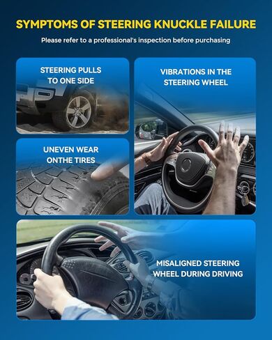 PHILTOP 1PC Steering Knuckle & Wheel Bearing Hub Assembly Replacement for 2005-2006 Mercury Mariner,Front Right Passenger Side Replaces 698-404 in Saudi Arabia
