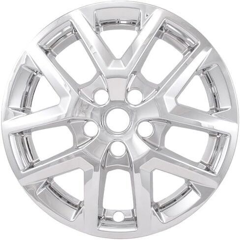 Coast to Coast 17" Black or Chrome Snap-On Wheel Skins for IMP486BLK/X Fits Chevrolet Equinox [2022-2024] (Black) in Saudi Arabia