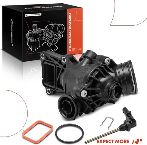 مجموعة مبيت منظم حرارة سائل التبريد A-Premium متوافقة مع مرسيدس بنز C400، C43 C450 AMG، CLS400، E400، E450، GL450، GLS450، ML400، S450، S550e، SL400، GLC43 GLE43 GLE450 SLC43 E43 AMG in Saudi Arabia