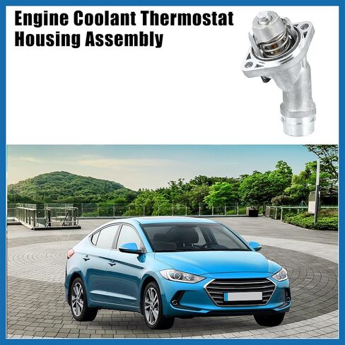 مجموعة مبيت منظم حرارة مبرد المحرك 255002E085 لشركة Hyundai Elantra 2017-2020 استبدال العنصر in Saudi Arabia
