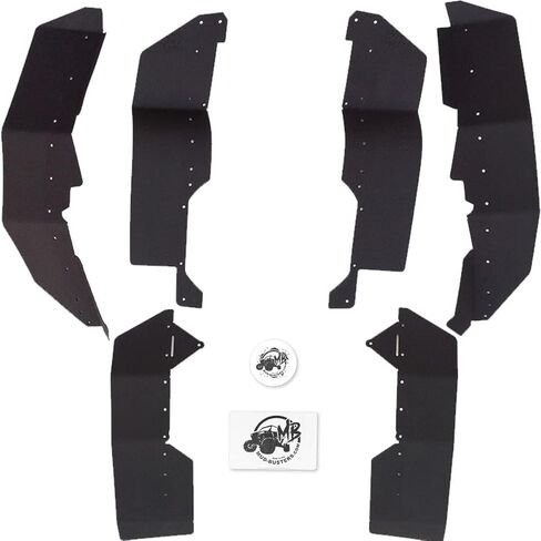 ملحقات حاجز مشاعل MudBusters لموديلات 2015-2022 Kawasaki Mule Pro FXT وMule Pro DXT (تغطية فائقة الحد) in Kuwait
