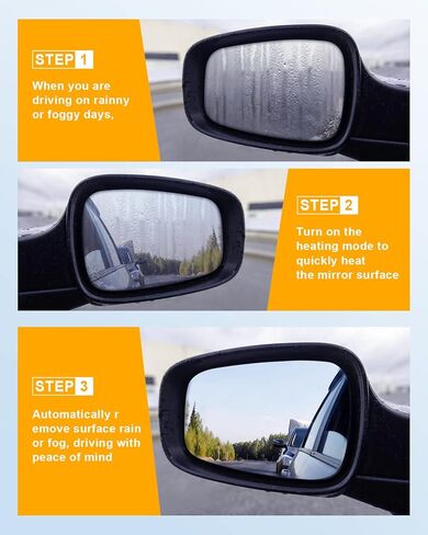 Driver Side View Mirror Glass Fits 2007-2011 For Ford Edge 2007-2010 For Lincoln MKX Door Mirror Glass with Heating in Saudi Arabia