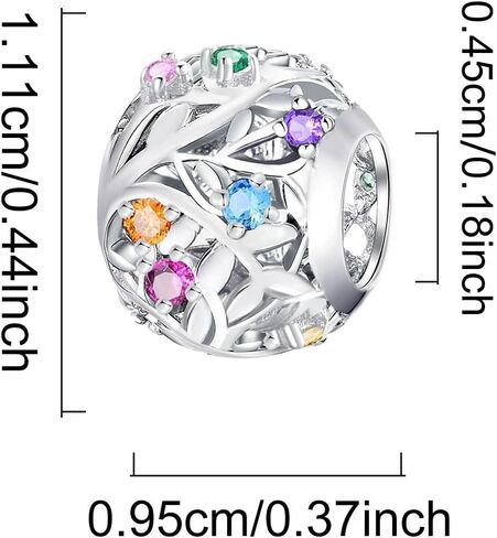 1Pc Silver Plated Fashionable Sisters perfume Cake Sun Moon Animals Series for Women Bracelets Bangles DIY Jewelry Making And Daily Outfit Matching Jewelry Decoration gifts for women mom in Saudi Arabia