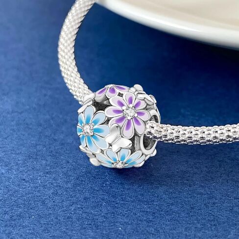 1Pc Silver Plated Fashionable Sisters perfume Cake Sun Moon Animals Series for Women Bracelets Bangles DIY Jewelry Making And Daily Outfit Matching Jewelry Decoration gifts for women mom in Saudi Arabia