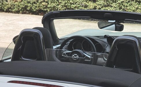 منحرف الرياح لـ MX-5 Miata ND Soft Top 2015-2025، تركيب بدون أدوات مثقاب، يقلل من ضوضاء الرياح in Saudi Arabia