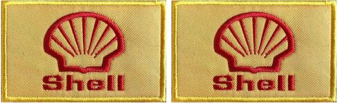 Shell Motorsport Racing Logo Gas Oil Fuel Mechanic Car Classic 3.15" Iron On Patch for Clothing in Saudi Arabia