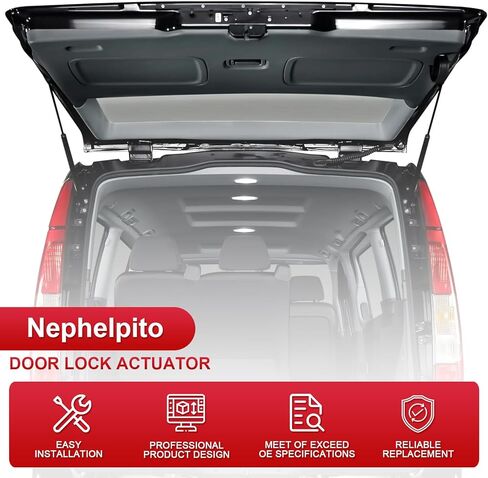 4 Pins Rear Trunk Latch Tailgate Door Lock Actuator Compatible with Buick Enclave/Cadillac Escalade SRX/Chevrolet Captiva Sport Equinox Tahoe Traverse/GMC Acadia Terrain Yukon 931-299 in Saudi Arabia