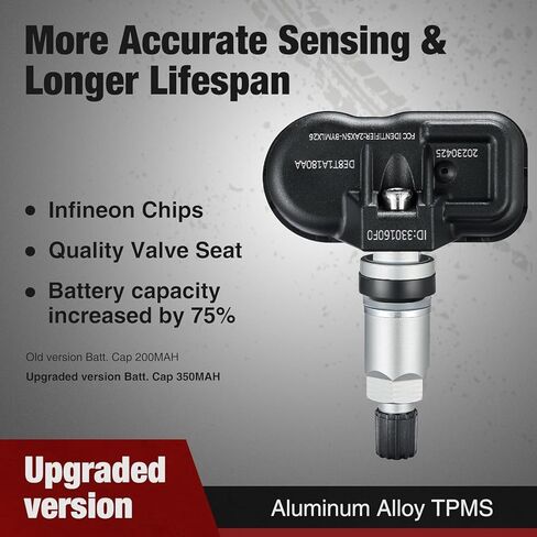 BDFHYK 315MHZ TPMS Tire Sensor Compatible with Lincoln Mazda and Mercury Tire Pressure Monitor System Sensor 6F2Z1A189A, 7L1Z1A189A, 1 Peice in Kuwait