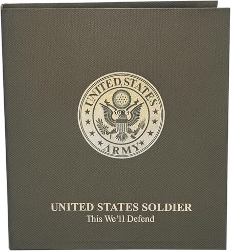 US Military Binder and Box Set - I Love Me Book Series (US Army) - Custom Dividers and Document Protectors Included in Saudi Arabia