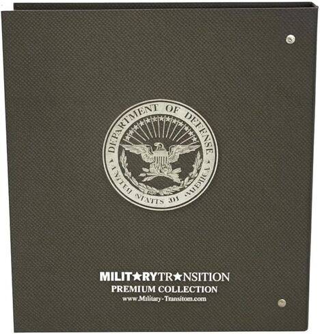 US Military Binder and Box Set - I Love Me Book Series (US Army) - Custom Dividers and Document Protectors Included in Saudi Arabia