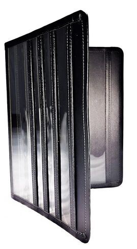 منظم أدبي جلدي (أسود) - مجلات، نشرات، كتيبات، كتيبات، منشورات، منشورات، إلخ. in Kuwait