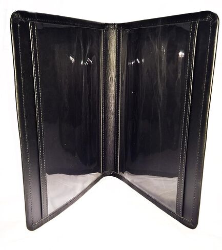 منظم أدبي جلدي (أسود) - مجلات، نشرات، كتيبات، كتيبات، منشورات، منشورات، إلخ. in Kuwait