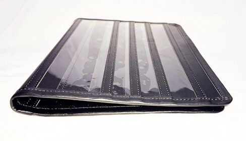 منظم أدبي جلدي (أسود) - مجلات، نشرات، كتيبات، كتيبات، منشورات، منشورات، إلخ. in Kuwait