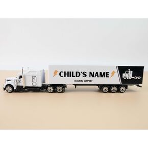 MT WORLD Personalized Toy Truck with Name Custom Semi Truck Toy Tonka Container Car Carrier for Little Boys Birthday in Saudi Arabia
