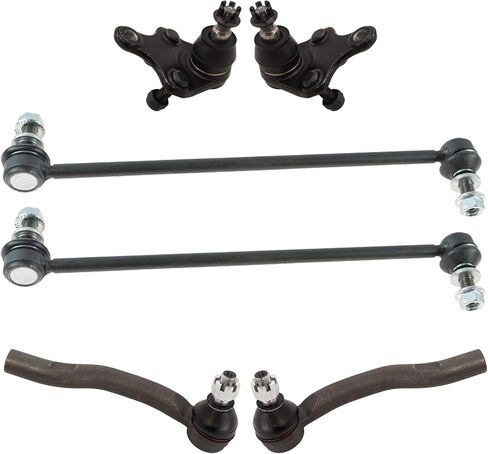 TRQ Front Steering & Suspension Kit Compatible with 2016 Scion iM 2008-2015 xB 2017-2018 Toyota Corolla iM 2012-2017 Prius V in Saudi Arabia
