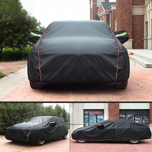 Car Cover Compatible with Chrysler Crossfire SRT-6, Outdoor Full Car Cover Dustproof Windproof Car Cover for Automobiles Protection Vehicle Cover Auto Cover Four Seasons Universal Car Tarpaulin in Saudi Arabia