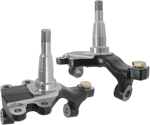 GXYWADY 2Pcs Disc Brake Drop Spindles Steering Knuckles Replacement for Chevelle Camaro Nova Century Luxus Sprint Oldsmobile Lemans 1964-1974 in Saudi Arabia