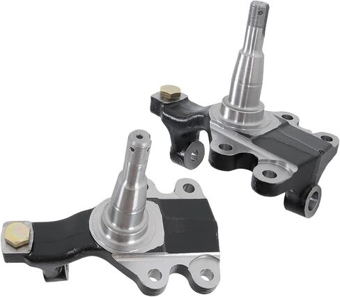 GXYWADY 2Pcs Disc Brake Drop Spindles Steering Knuckles Replacement for Chevelle Camaro Nova Century Luxus Sprint Oldsmobile Lemans 1964-1974 in Saudi Arabia