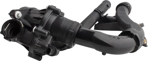 BOXI 902-5842 Engine Coolant Thermostat Housing Assembly Fits for Mercedes-Benz C300 2015-2018 C350e 2016-2018 GLC300 2016-2019 E300 SLC300 2017-2019 SLK300 2016 / Replaces 2742003100 1015-207 in Saudi Arabia