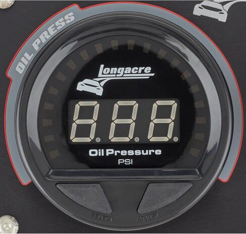 Longacre 52-44660 Digital Elite Waterproof 2 Gauge Set Panel in Saudi Arabia