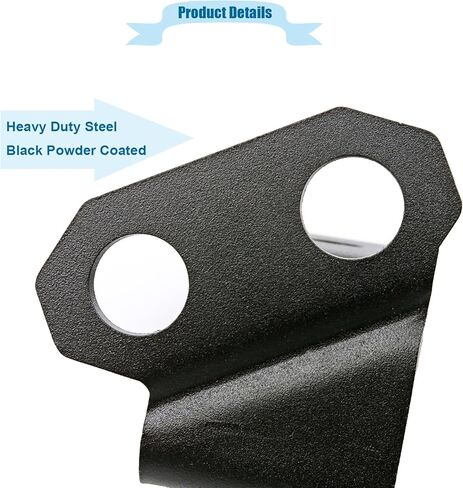 1 Pair RZR A-Pillar Light Mounting Bracket, Rust Proof LED Cube Work Light Mount Compatible with UTV Polaris RZR Pro R 2020-2024 (for Mounting 1 Cube Light) in Saudi Arabia