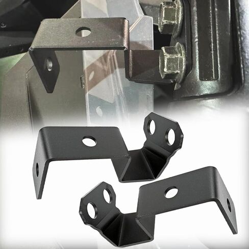 1 Pair RZR A-Pillar Light Mounting Bracket, Rust Proof LED Cube Work Light Mount Compatible with UTV Polaris RZR Pro R 2020-2024 (for Mounting 1 Cube Light) in Saudi Arabia