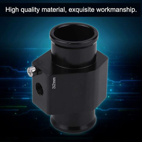 Water Temp Joint Pipe, 7 Sizes Universal Aluminum Alloy Car Water Temp Temperature Joint Pipe Hose Sensor Gauge Adapter(32mm) Other modifications in Saudi Arabia