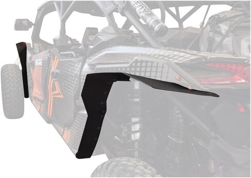 Tusk UTV Fender Flare Kit Black For CAN-AM Maverick X3 X RC Turbo RR 72 Inch 2020-2024 in Saudi Arabia