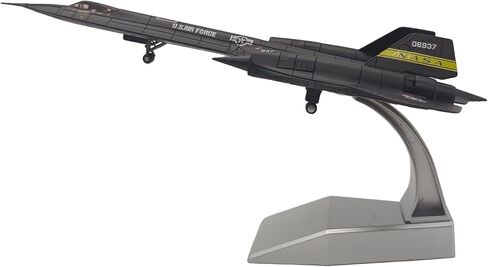 1:144 Scale Die-Cast Airplanes SR-71Blackbird Fighter Jet Model Bomber Fighter Attack Plane Military Model Plane Collection Plane for Gifts in Saudi Arabia