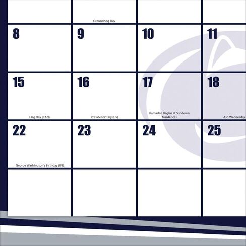 TURNER SPORTS Penn State Nittany Lions 2026 17x11 Desk Calendar (26998901003) in Saudi Arabia