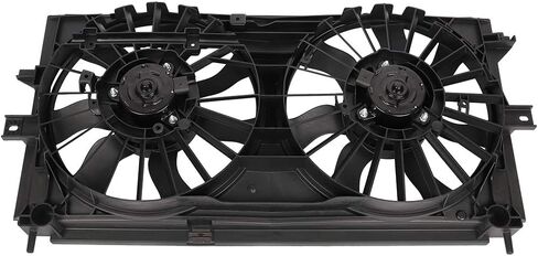 SCITOO Radiator Cooling Fan Compatible with 622550 674-01031 68050129AA Replacement fit for 2009-2017 for Chrysler 300 2009-2017 for Dodge Challenger 2009-2017 for Dodge Charger in Kuwait