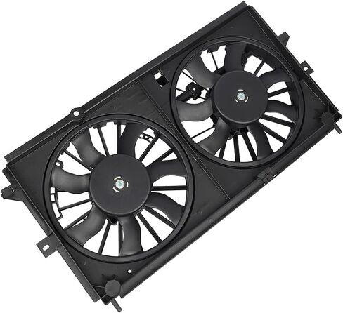 SCITOO Radiator Cooling Fan Compatible with 622550 674-01031 68050129AA Replacement fit for 2009-2017 for Chrysler 300 2009-2017 for Dodge Challenger 2009-2017 for Dodge Charger in Kuwait