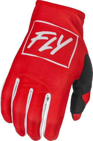 قفازات Fly Racing 2022 Youth Lite (أحمر/أبيض، شبابي متوسط) in Saudi Arabia